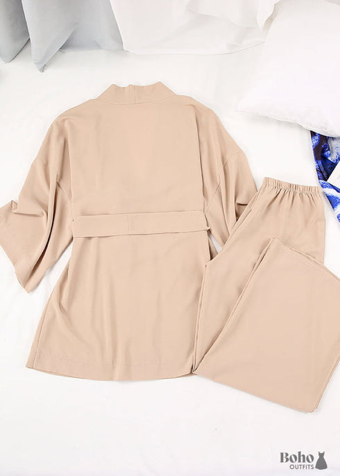Ropa de dormir bohemia, conjunto de pijama, pijama Lillian